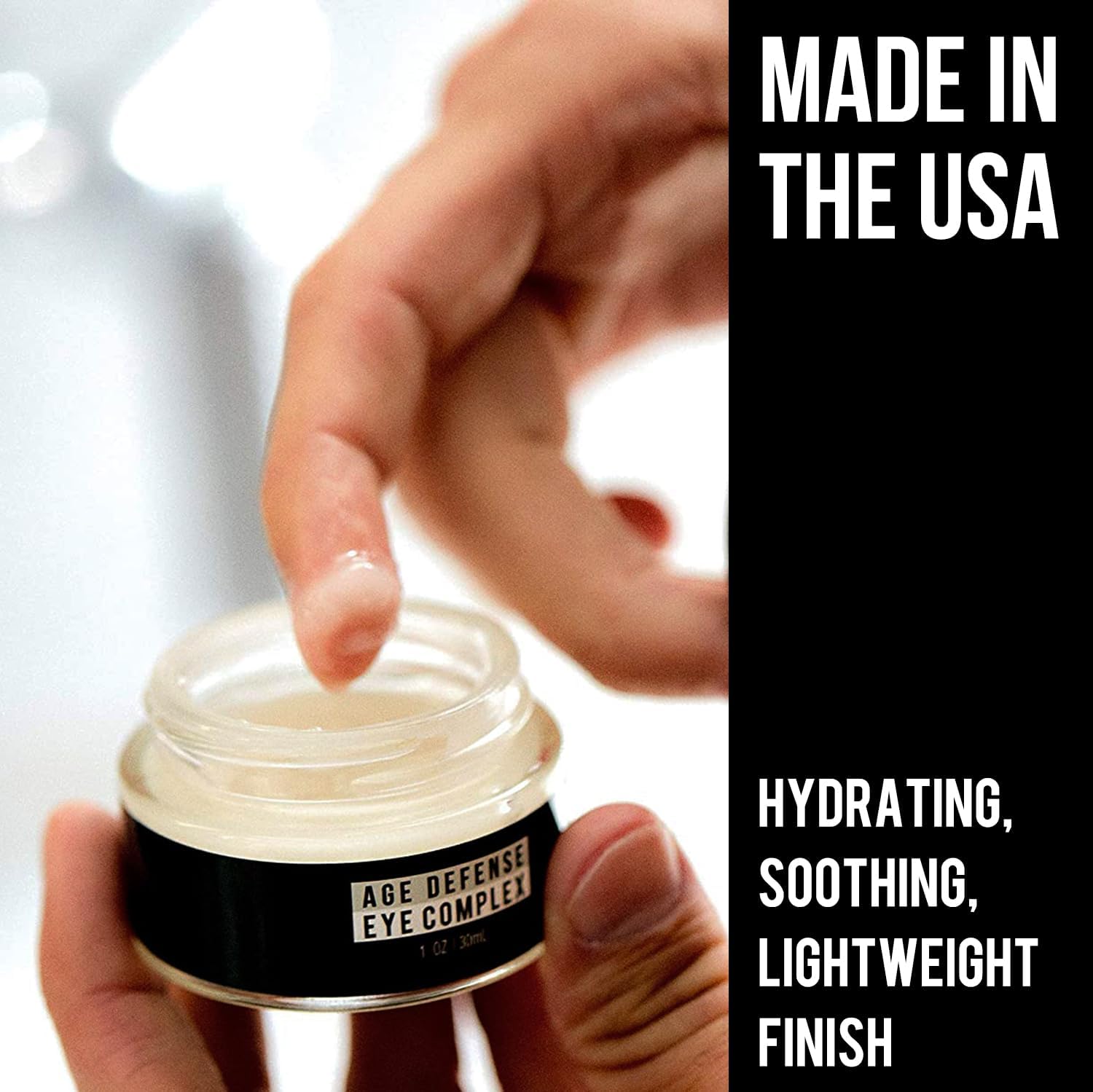 RUGGED & DAPPER- Eye Cream for Men- 1 oz- Powerful Anti Aging Gel Complex- Combats Wrinkles, Dark Circles & Visible Fatigue- Advanced Natural & Organic Ingredients Revives & Defends Entire Face 8 RUGGED & DAPPER- Eye Cream for Men- 1 oz- Powerful Anti Aging Gel Complex- Combats Wrinkles, Dark Circles & Visible Fatigue- Advanced Natural & Organic Ingredients Revives & Defends Entire Face - الصورة 8