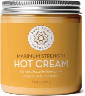 Pure Body Naturals, Maximum Strength Hot Cream, 8.8 fl oz (250 g)