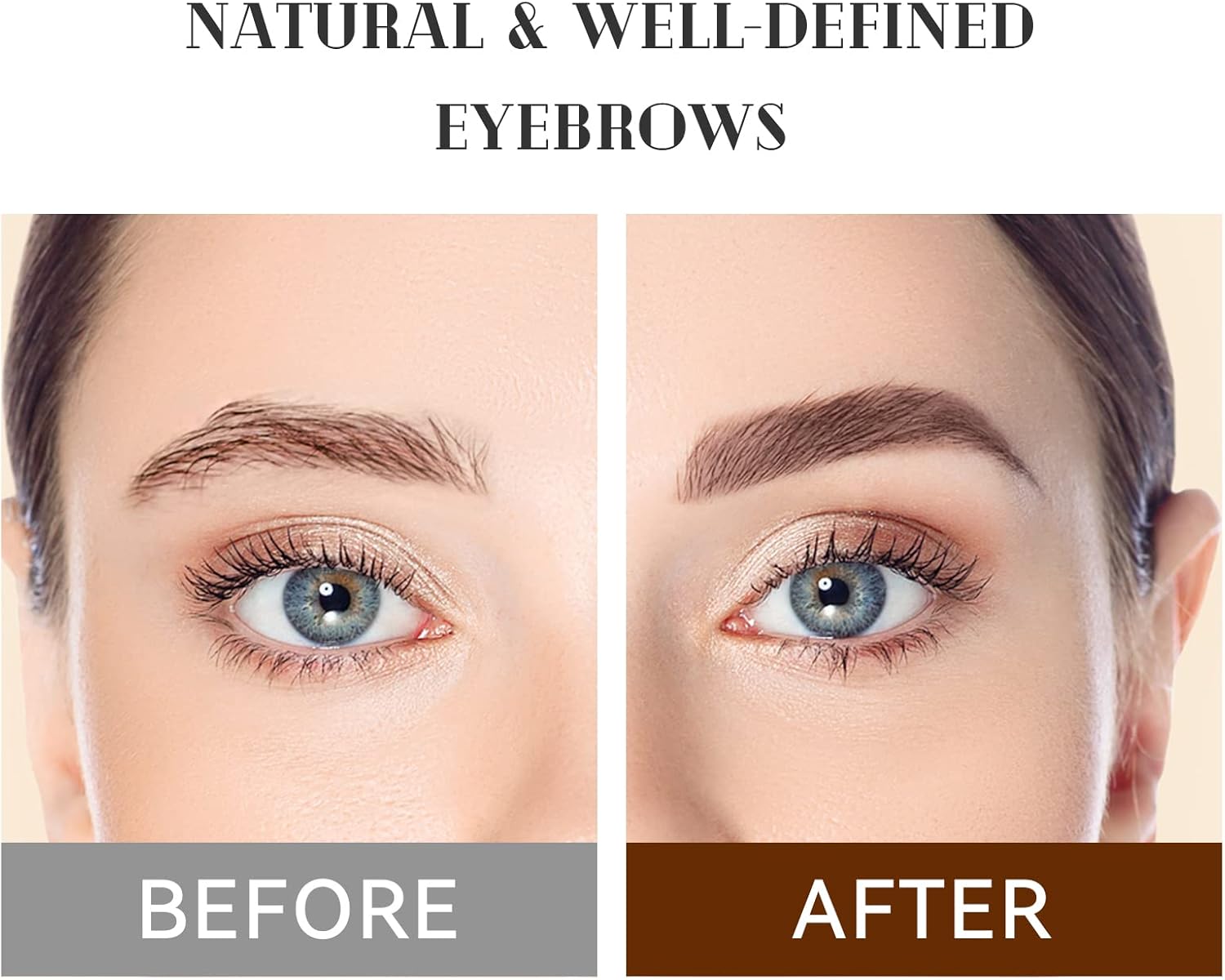Music Flower Eyebrow Pencil Double Head Long-lasting Eye Makeup outlining and filling Creates Natural Looking Brows (1# Dark Brown) 4 Music Flower Eyebrow Pencil Double Head Long-lasting Eye Makeup outlining and filling Creates Natural Looking Brows (1# Dark Brown) - الصورة 4