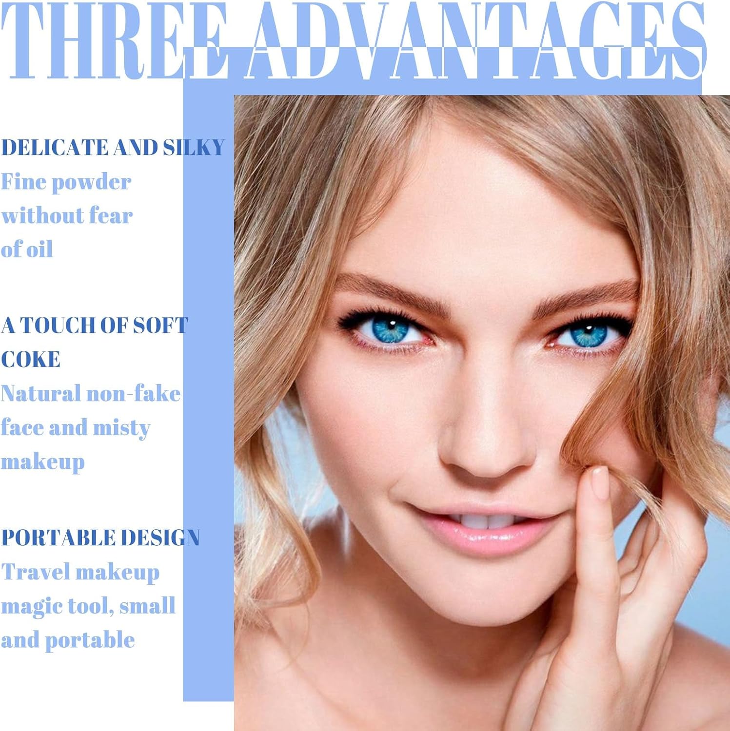 Xiquzal Pressed Powder, Matte Oil Control Makeup Powder, Poreless Setting Powder, Oil Control Face Pressed Powder, Natural Matte Setting Powder, Waterproof Powder, Creates Soft Focus Effect 6 Xiquzal Pressed Powder, Matte Oil Control Makeup Powder, Poreless Setting Powder, Oil Control Face Pressed Powder, Natural Matte Setting Powder, Waterproof Powder, Creates Soft Focus Effect - الصورة 6