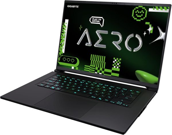 ⁦GIGABYTE - AERO X16-165Hz 2560x1600 WQXGA - NVIDIA GeForce RTX 5050 - AMD Ryzen AI 7 350-1TB SSD with 16GB DDR5 RAM - Windows 11 Home AERO X16 1TH93USC94AH⁩ - الصورة ⁦11⁩