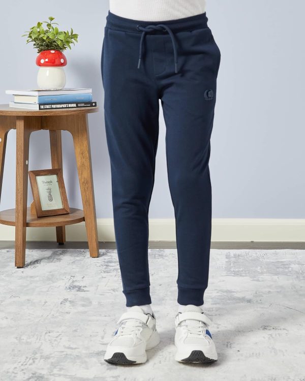 ⁦REDTAG Boys Navy And Active Pants Set (Pack of 2)⁩ - الصورة ⁦2⁩