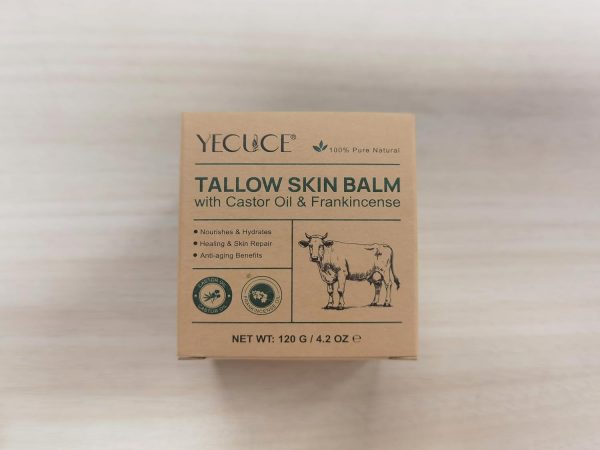 ⁦Sebum Castor Oil Frankincense Oil Balm, Natural Sebum from Grass-Fed Cattle for Skin Care, Deep Nourishing and Moisturising Moisturiser for Face and Body⁩ - الصورة ⁦8⁩