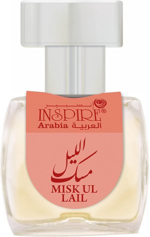 INSPIRE WOMEN Arabia Misk Ul Lail CPO – 20ML – Concentrated Perfume Oil For Unisex, Long-Lasting Attar Fragrance