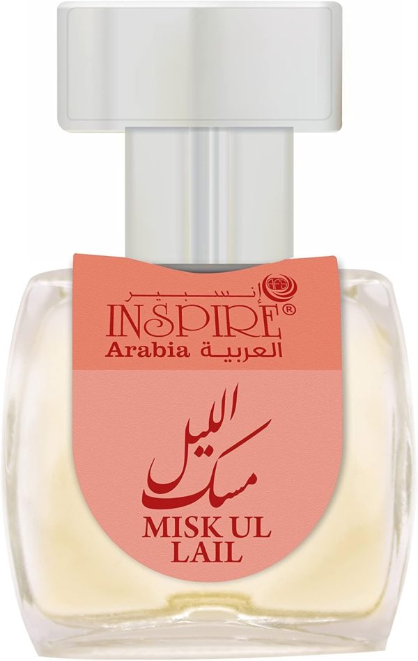 INSPIRE WOMEN Arabia Misk Ul Lail CPO – 20ML – Concentrated Perfume Oil For Unisex, Long-Lasting Attar Fragrance
