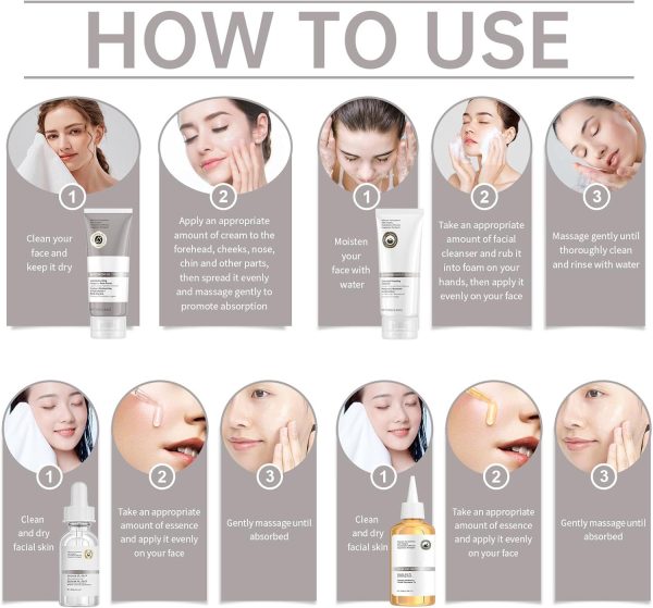 ⁦Salasabil Acne Care set/Brightening skin/gently moisturizing/repairing skin/moisturizing facial set⁩ - الصورة ⁦8⁩