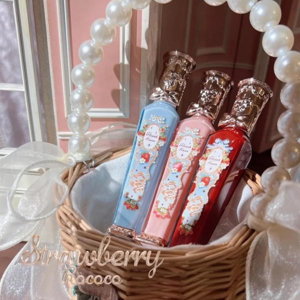 ⁦Flower Knows Strawberry Rococo Cloud Lip Cream Matte Liquid Lipstick-Long Lasting&Highly Pigmented Lip Stain -Velvety Waterproof Lip Makeup for Girls&Women-0.12 Fl Oz,1 Count(S03 Caffe Mocha)⁩ - الصورة ⁦9⁩