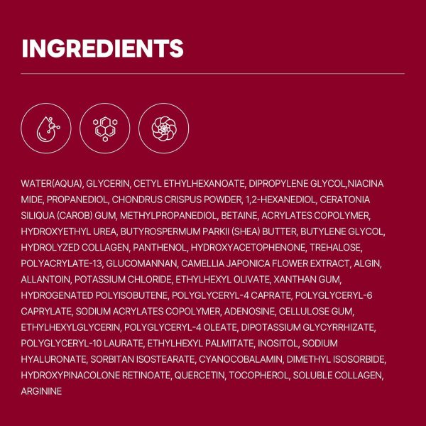 ⁦ROUND LAB Camellia Collagen Mask, 30min Hydrogel Mask, Quick Hydration, Firming&Pore Minimizing, For sensitive skin, Micro molecule collagen, Facial Mask, 34 g/1.19 Fl Oz 4ea⁩ - الصورة ⁦7⁩