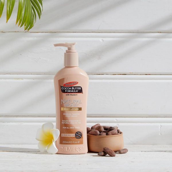 ⁦Palmer's Cocoa Butter Natural Bronze Body Lotion for Unisex, 8.5 Ounce⁩ - الصورة ⁦3⁩