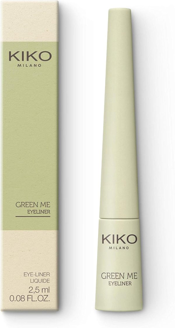 ⁦KIKO Milano Green Me Liquid Eyeliner | Long-lasting liquid eyeliner⁩ - الصورة ⁦3⁩