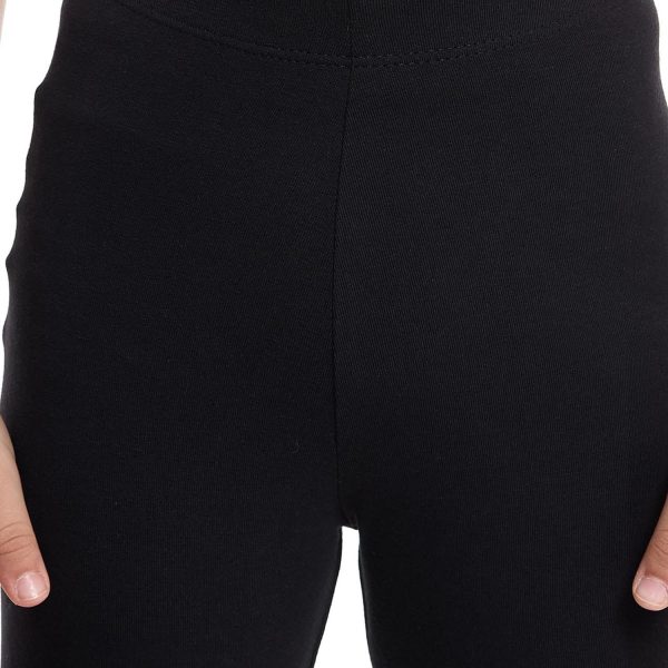 ⁦R&B Girls 125-0927Kg384-8 Solid Leggings With Elastic Waist⁩ - الصورة ⁦5⁩