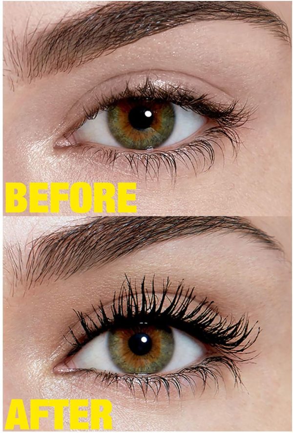 ⁦Maybelline New York Volum' Express The Colossal Big Shot Washable Mascara, Blackest Black, 0.33 fl. oz.⁩ - الصورة ⁦7⁩
