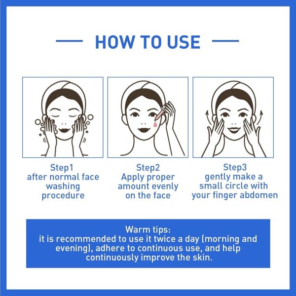 ⁦YoungAgain Botox Anti-Aging Serum, Hyaluronic Acid Serum, Youthfully Botox Face Serum, Collagen Boost Anti-Wrinkle Serum, Firming Lifting Skin Collagen Boost Anti-Aging Serum (2PC)⁩ - الصورة ⁦6⁩