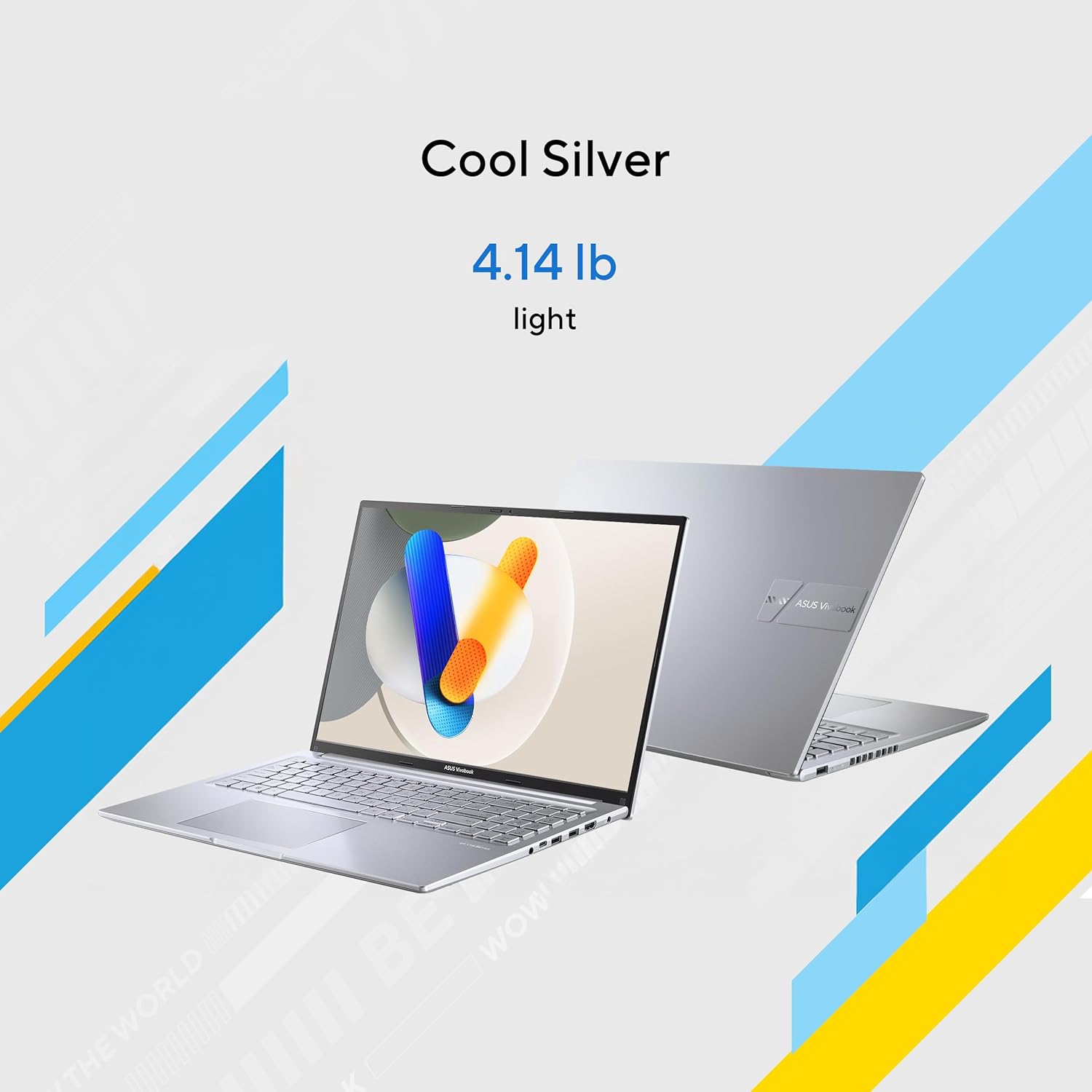 ASUS Vivobook 16 Laptop, 16” WUXGA 60Hz Display, Intel Core i7-13620H, Intel UHD Graphics, 16GB RAM, 512GB SSD, Windows 11, Cool Silver, F1605VA-BS74 5 ASUS Vivobook 16 Laptop, 16” WUXGA 60Hz Display, Intel Core i7-13620H, Intel UHD Graphics, 16GB RAM, 512GB SSD, Windows 11, Cool Silver, F1605VA-BS74 - الصورة 5