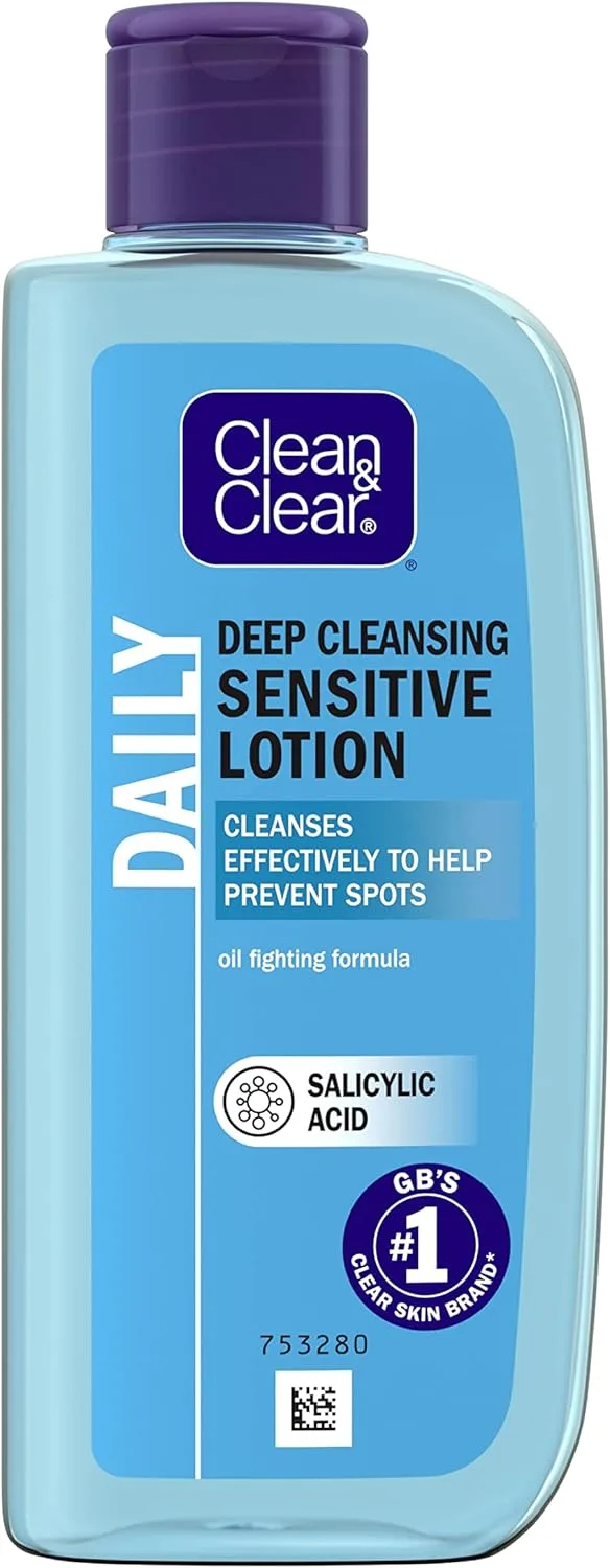 Clean & Clear Deep Cleansing Lotion for Sensitive Skin 200ml