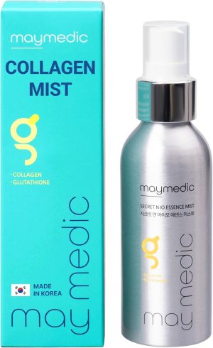 MAYMEDIC Moisturizing Nourishing Hydrating Essence Mist - Korean Face Skin Care Anti Aging Serum 100ml - Reduce Fine Line, Wrinkle for Radiant & Elastic Skin