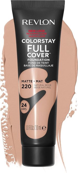 Revlon CS Full Cover Foundation (Intl w SPF 10)-Natural Beige