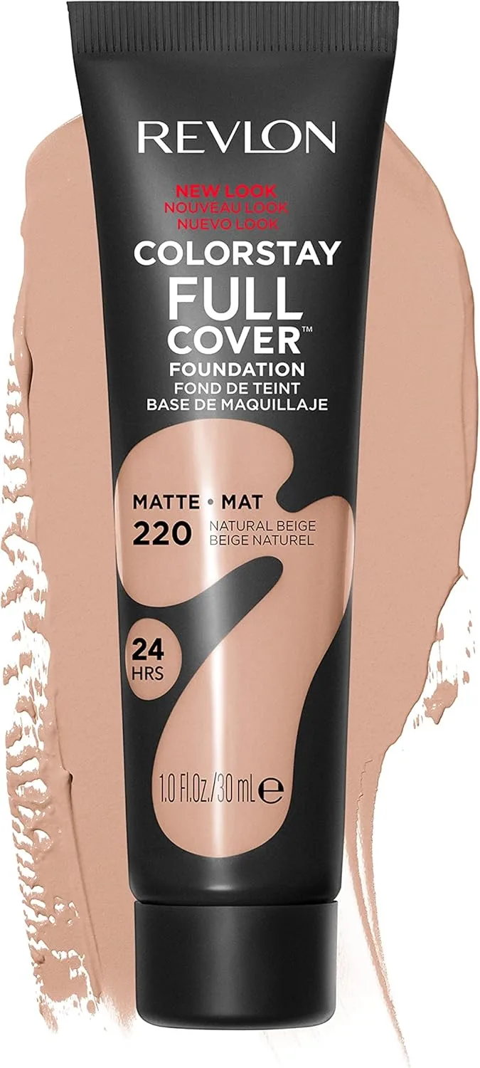 Revlon CS Full Cover Foundation (Intl w SPF 10)-Natural Beige