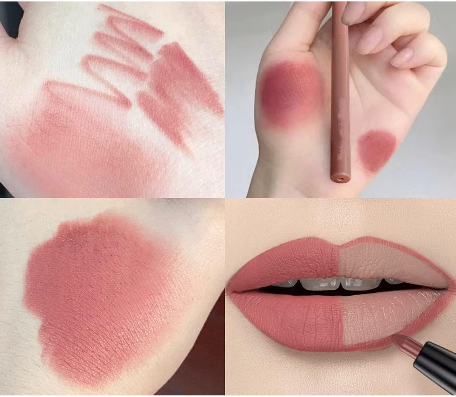 Matte Lip Liner Set, 12 Colors Premium Waterproof Smooth Nude Lip, Pencils Matte Velvet Lipstick Pen Long Lasting for Waterproof Lip Crayon with Gift Box 6 Matte Lip Liner Set, 12 Colors Premium Waterproof Smooth Nude Lip, Pencils Matte Velvet Lipstick Pen Long Lasting for Waterproof Lip Crayon with Gift Box - الصورة 6