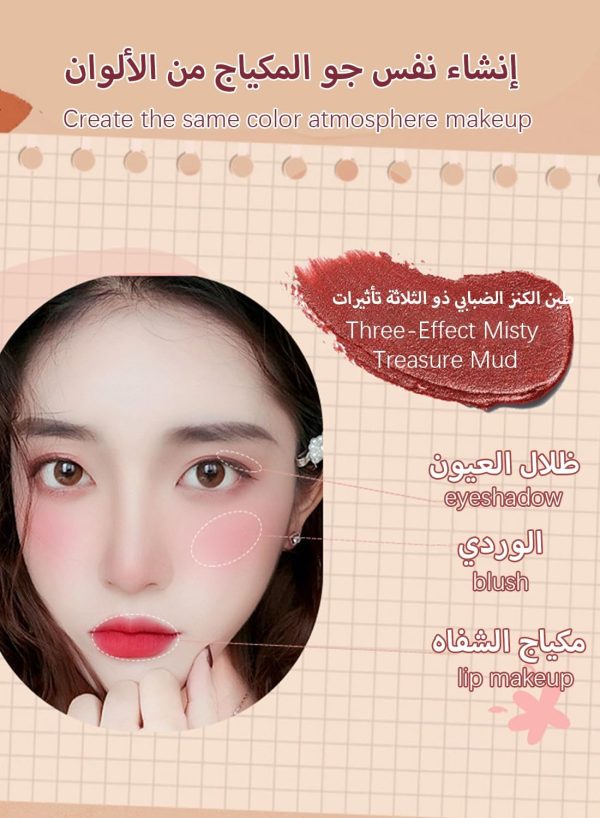 ⁦L&Wen NOVO Matte Liquid Lipstick, Long-Lasting Waterproof Lip Gloss, Non-Stick Cup with Easy Application, Lightweight Moisturizing Lip Stain for Women, Velvet Texture Lip Tint - Color 558⁩ - الصورة ⁦5⁩