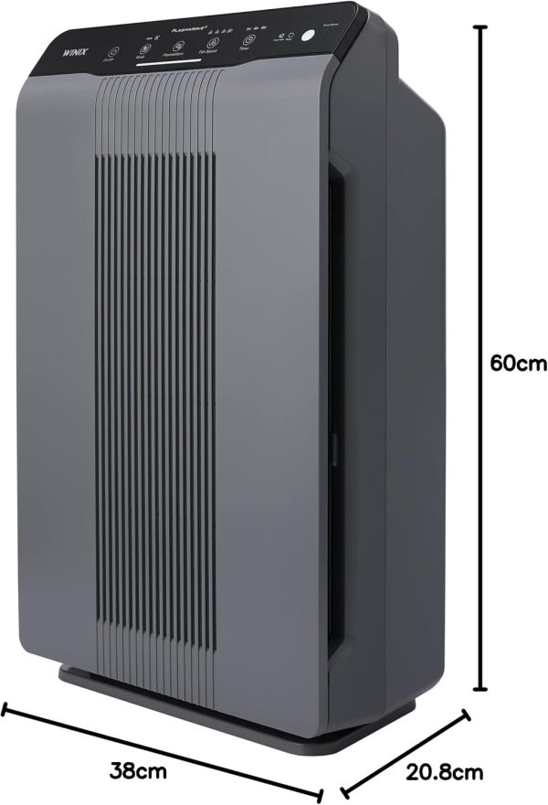 ⁦Winix 5300-2 Air Purifier for Allergy Sufferers with H13 HEPA Air Filter for Allergies, Dust, Pollen, Pet Hair, Air Quality Feedback and Car Mode, Air Purifier CADR 390 m³/h for 99 ㎡⁩ - الصورة ⁦11⁩