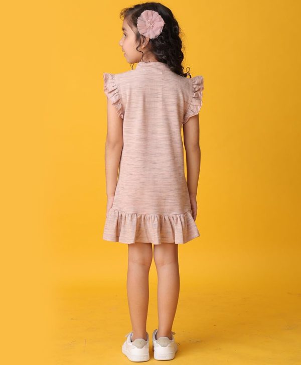 ⁦ANTHRILO Summer Dress for Girls | 100% Cotton, Skin Friendly Fabric | Dress for Girls | Casual Wear | 6 Months-14 Years⁩ - الصورة ⁦4⁩