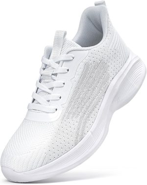 MrToNo Womens Sneakers Ultra Lightweight Breathable Walking Shoes Athletic Running Shoes Casual Gym Workout Sports Tennis Shoes