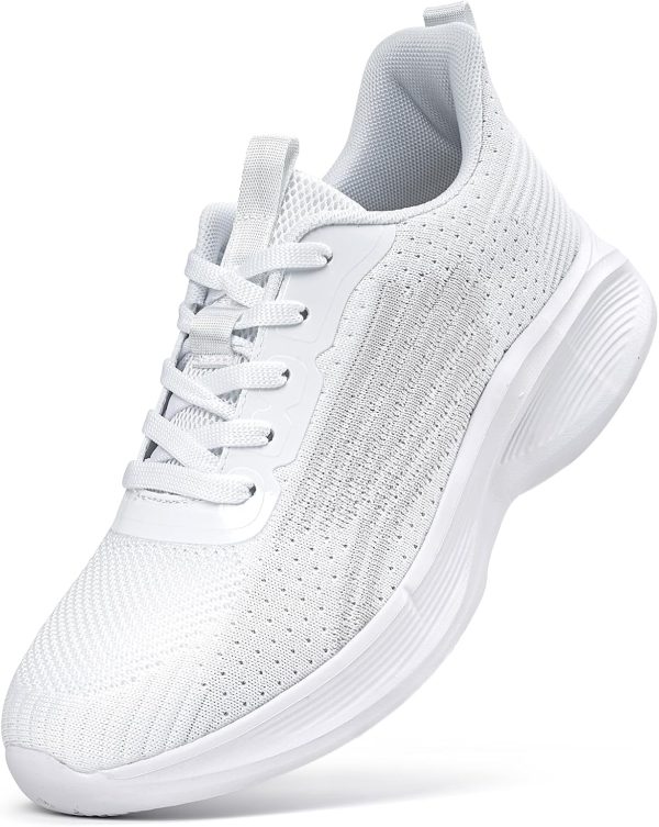 MrToNo Womens Sneakers Ultra Lightweight Breathable Walking Shoes Athletic Running Shoes Casual Gym Workout Sports Tennis Shoes