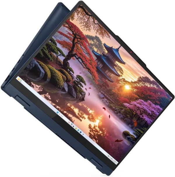 ⁦Lenovo IdeaPad 5 2-in-1 with AMD Ryzen AI 7 350 Processor, 16” WUXGA IPS Touchscreen Display, Wi-Fi 7, 16GB LPDDR5X Memory, 512GB SSD, FHD/IR Hybrid Camera, Digital Pen, Backlit KYB, and Win 11 Home⁩ - الصورة ⁦3⁩
