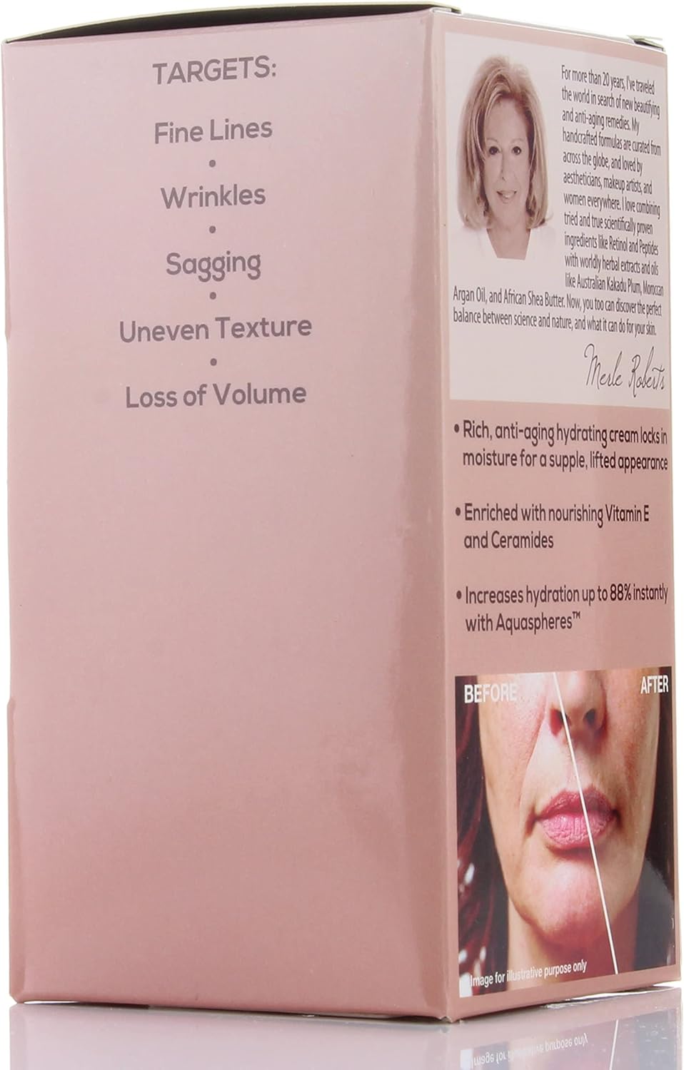 Merle Roberts Day and Night Face Cream with Collagen. Anti-Aging face cream for Wrinkles, Fine Lines, Uneven Skin Tone, and Dry Skin. 1 fl oz (1 Fl Oz (Pack of 1)) 4 Merle Roberts Day and Night Face Cream with Collagen. Anti-Aging face cream for Wrinkles, Fine Lines, Uneven Skin Tone, and Dry Skin. 1 fl oz (1 Fl Oz (Pack of 1)) - الصورة 4