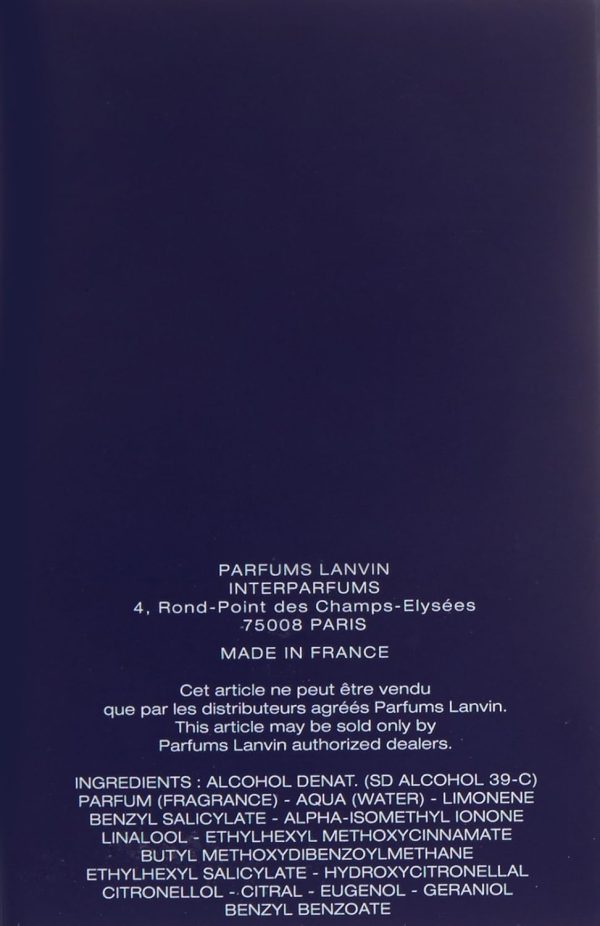 ⁦Lanvin L'Homme Sport Eau de Toilette 100ml⁩ - الصورة ⁦3⁩