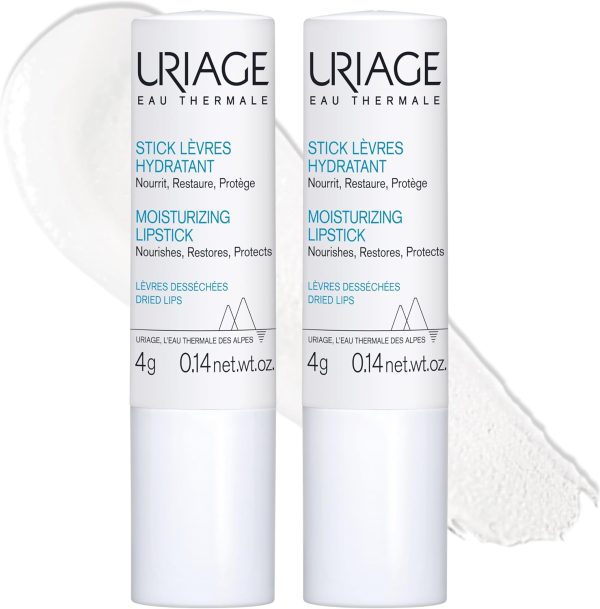 Uriage Moisturizing Lipstick 4 Gr. - 2 Pack