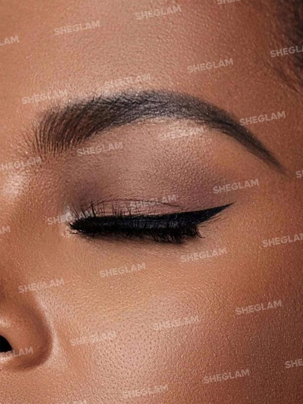⁦SHEGLAM Pro Precision Waterproof Liquid Eyeliner Long Lasting Smudge Proof Matte Eyeliner Pencil Makeup⁩ - الصورة ⁦5⁩
