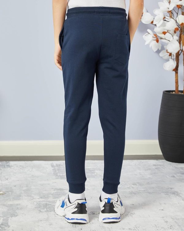 ⁦REDTAG Boys Navy And Active Pants Set (Pack of 2)⁩ - الصورة ⁦4⁩