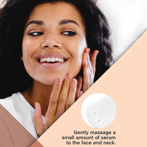 ⁦Azonee Face Lifting Serum Peptide Serum, Collagen Peptide Face Serum, Pure Hyaluronic Acid Face Serum with Vitamin C, Deep Wrinkle Removal, Anti-Aging, Skin Conditioning, Peptide Plumping Serum⁩ - الصورة ⁦5⁩