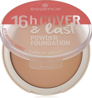 Essence 16H Cover and Last Powder Foundation, 04 Shade