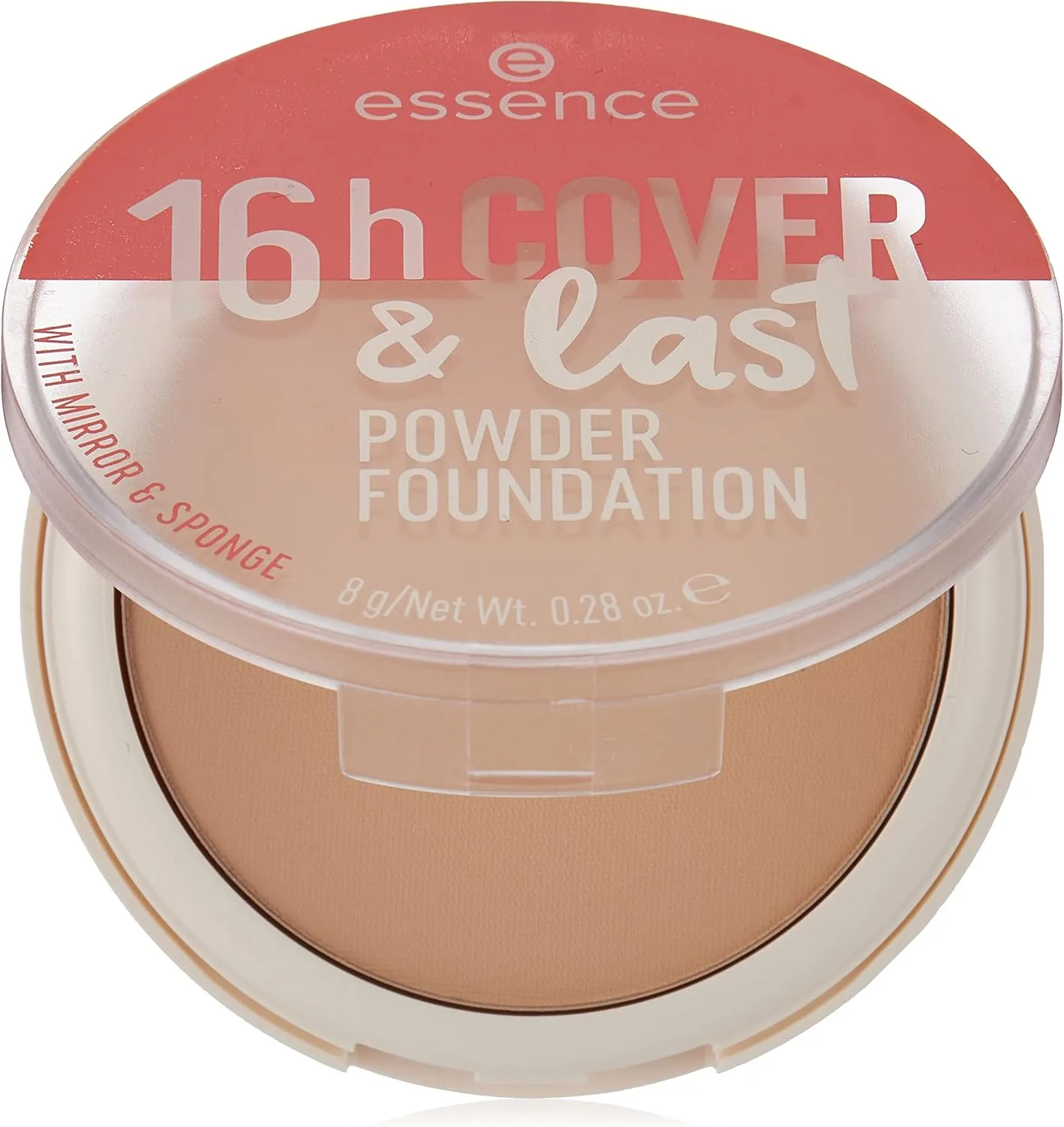 Essence 16H Cover and Last Powder Foundation, 04 Shade
