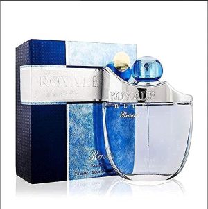TAWAKKAL PERFUMES Royale blue pour homme Edp Spray 75ml Woody Floral Musk Men Collection by Al Rasasi