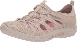 Skechers REGGAE FEST - NEAP - Webbing Trimmed Knit Fisherman womens Oxford Flat