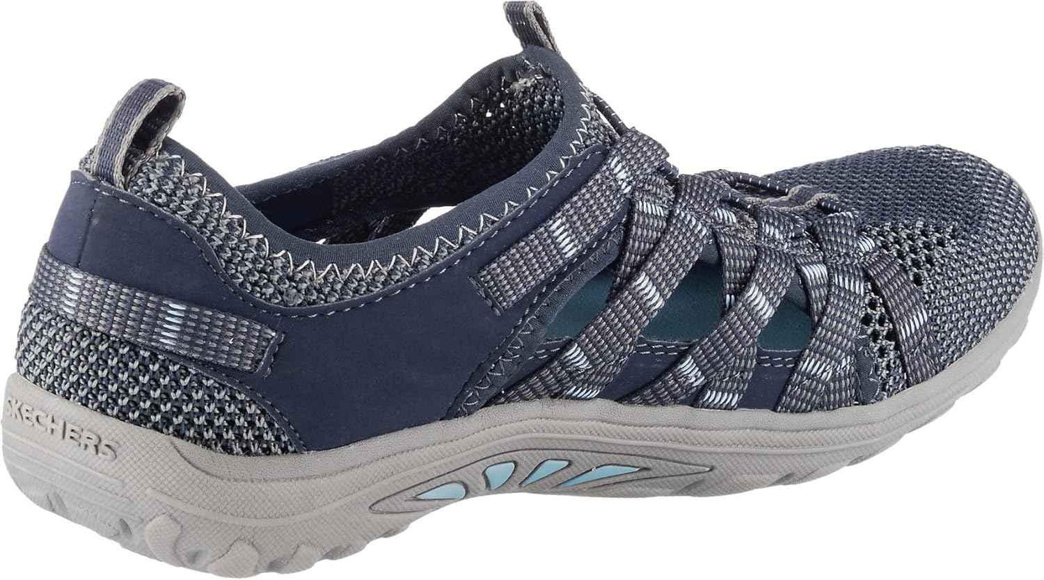 Skechers Oxford Flat Reggae Fest - Neap - Webbing Trimmed Knit Fisherman womens 5 Skechers Oxford Flat Reggae Fest - Neap - Webbing Trimmed Knit Fisherman womens - الصورة 5