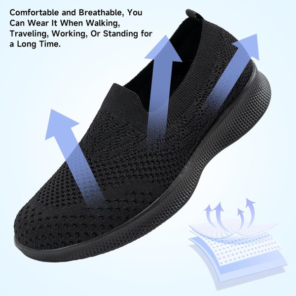 ⁦MrToNo Women's Slip On Barefoot Walking Shoes Lightweight Breathable Comfortable Shoes Indoor Outdoor⁩ - الصورة ⁦3⁩