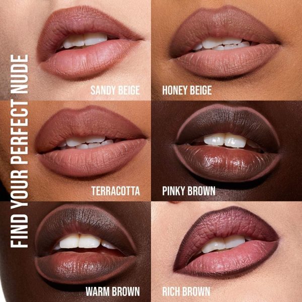 ⁦HUDA BEAUTY Lip Contour 2.0 Automatic Matte Lip Pencil Warm Brown⁩ - الصورة ⁦7⁩