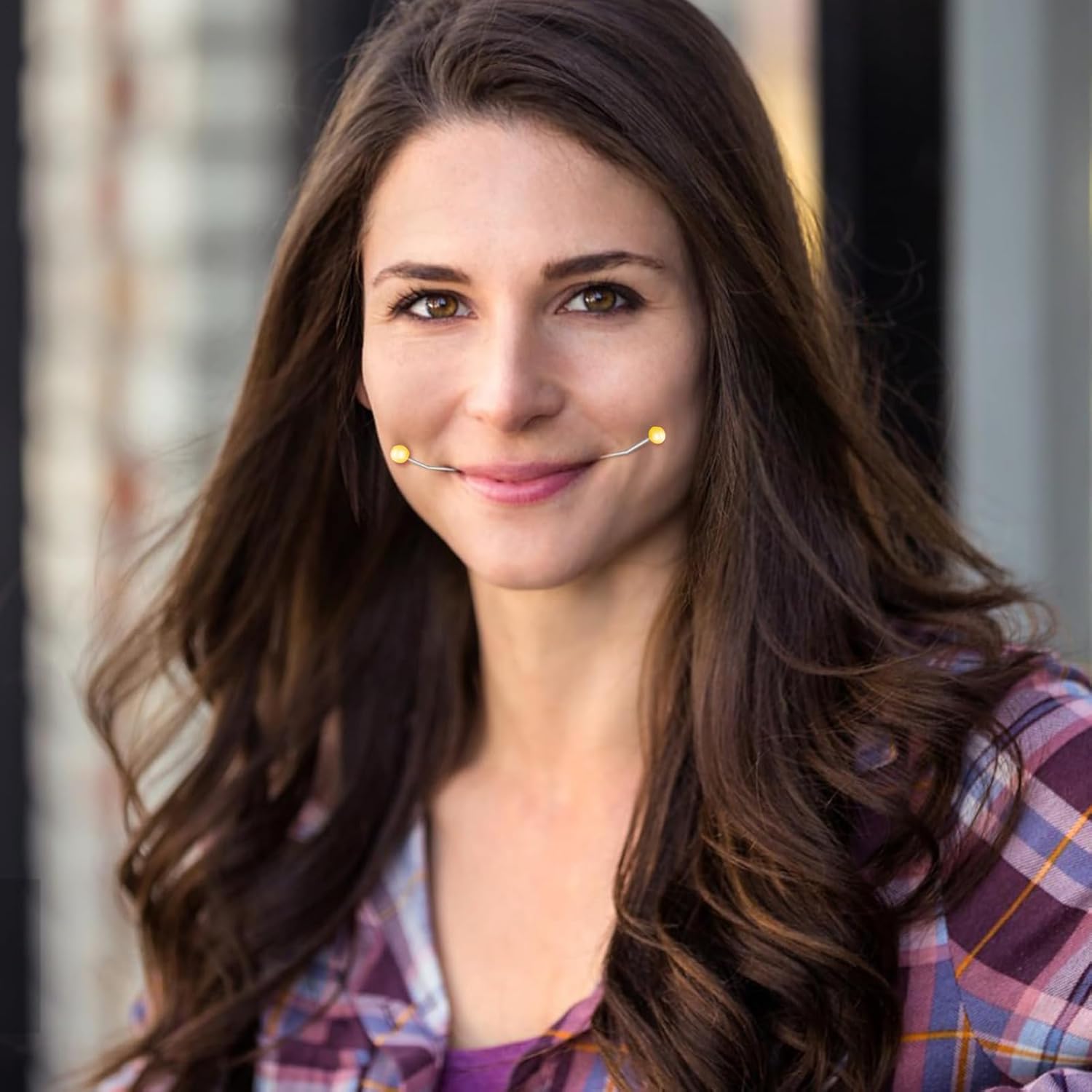 Cheek Exerciser,Fashionable Stainless Steel Muscle Trainer for Cheeks - Face Beauty Products for Smile for Studying, Working, Reading, Typing, Sleeping 3 Cheek Exerciser,Fashionable Stainless Steel Muscle Trainer for Cheeks - Face Beauty Products for Smile for Studying, Working, Reading, Typing, Sleeping - الصورة 3