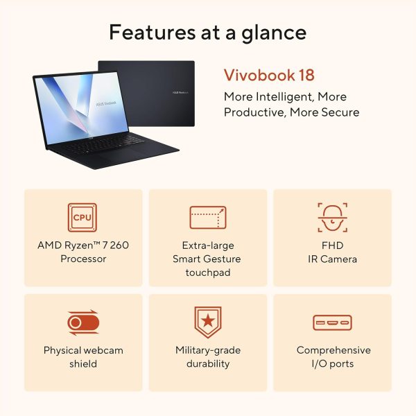 ⁦ASUS M1807HA-DB79⁩ - الصورة ⁦3⁩