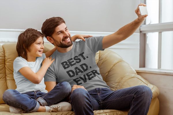 ⁦Best Dad & Uncle Ever, Funny Sarcastic Dad T-Shirt, Cute Joke Men T Shirt Tee Gifts for Daddy & Uncle⁩ - الصورة ⁦2⁩