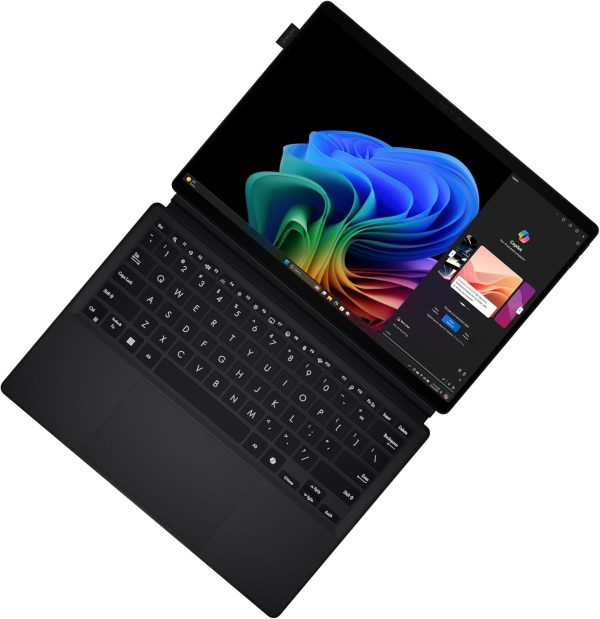 ⁦Asus ProArt PZ13" 3K (2880 x 1800) OLED,HT5306QA-LX004W,Qualcomm SnapdragonX Plus up to 45TOPS,16GB RAM DDR5,1TB M.2 NVMe,Wireless detachable Keyboard,TYPE-C, Adapter,0.85 kg, WIN 11,Aluminum Black⁩ - الصورة ⁦2⁩