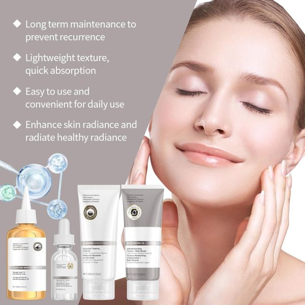 ⁦Salasabil Acne Care set/Brightening skin/gently moisturizing/repairing skin/moisturizing facial set⁩ - الصورة ⁦6⁩