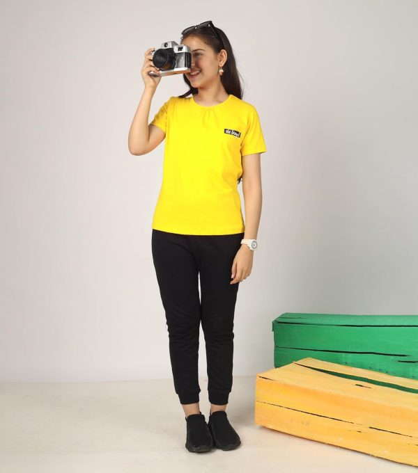 ⁦KYDA KIDS Antibacterial Girl's Cotton Tshirt⁩ - الصورة ⁦5⁩