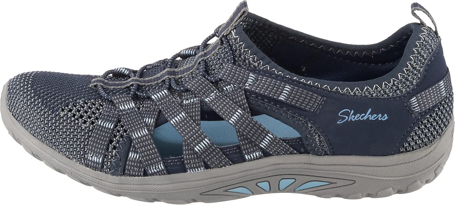 Skechers Oxford Flat Reggae Fest - Neap - Webbing Trimmed Knit Fisherman womens 3 Skechers Oxford Flat Reggae Fest - Neap - Webbing Trimmed Knit Fisherman womens - الصورة 3