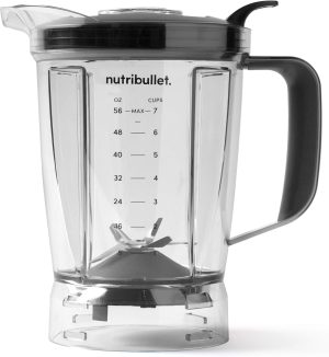 NutriBullet Blender 56 oz Pitcher, Clear/Black